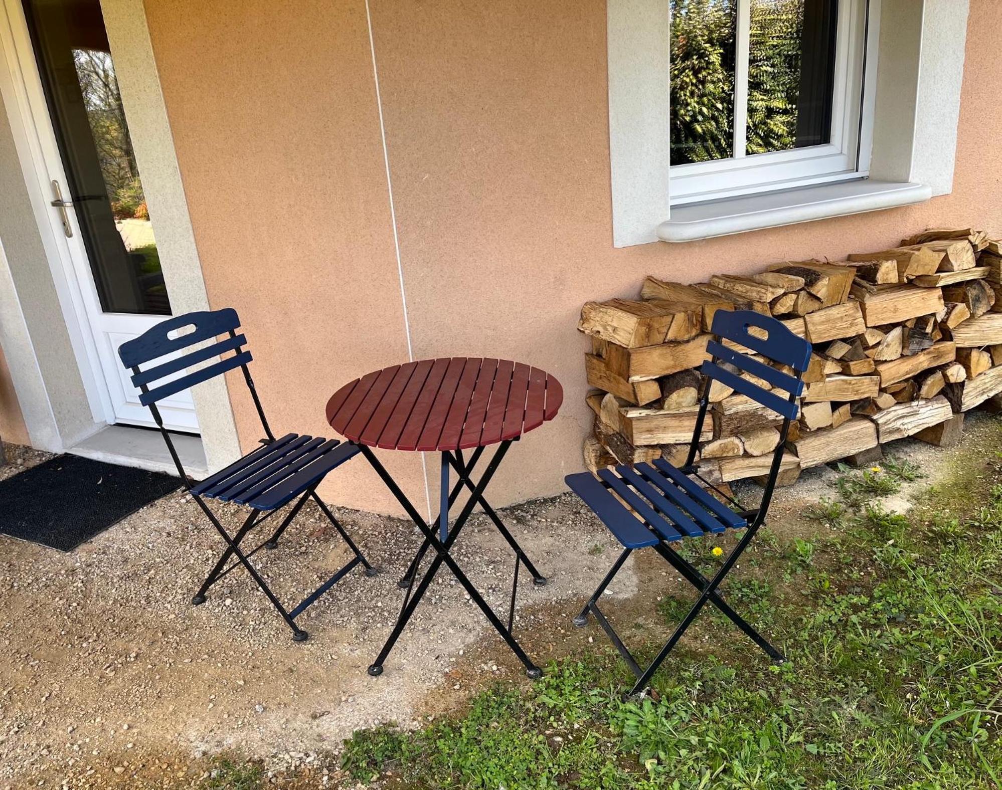 Comme Dans Un Ecrin - T2 De 50 M² Avec Jardin, Terrasse Et Piscine Appartement Vernaison Buitenkant foto